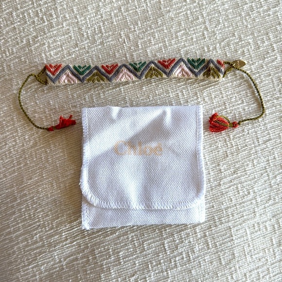 NWT Chloe Brass Bracelet - Multicoloured - Picture 3 of 3
